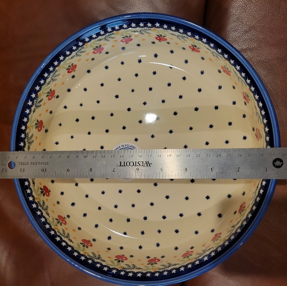 Polish ceramic Serving bowl - Picture 7 of 8